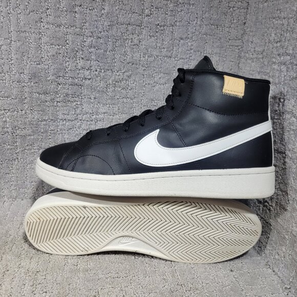 Nike Court Royale 2 Mid Men's Size US 13 Black White Basketball Sneakers. - Picture 11 of 11